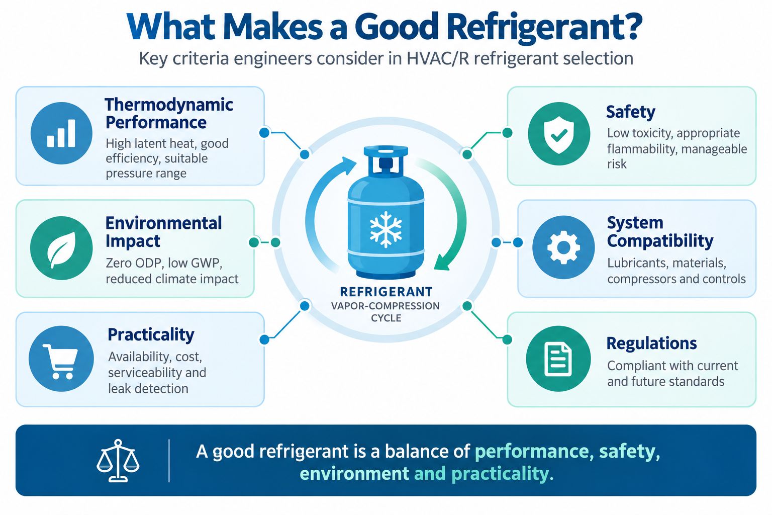 What makes a good refrigerant